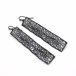 Unique Black Earrings Lightweight